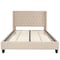 Flash Furniture Platform Bed, Riverdale, Queen, Beige HG-35-GG - alternate 2